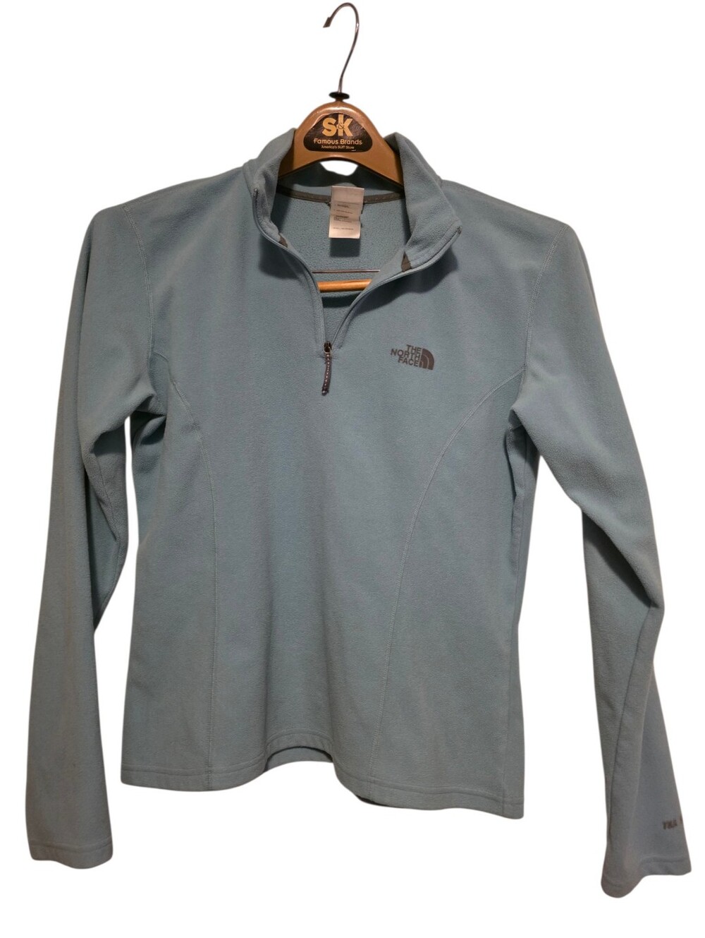 The North Face Women's Teal Half-Zip Pullover - Picture 9 of 11